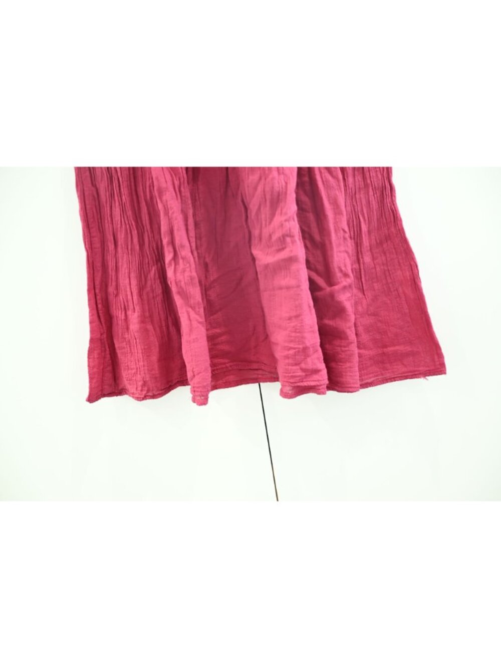 Unbranded Goddess Column Style Swim Cover Up Dress Sz OS Red Gauzy Grecian Boho - Picture 7 of 8